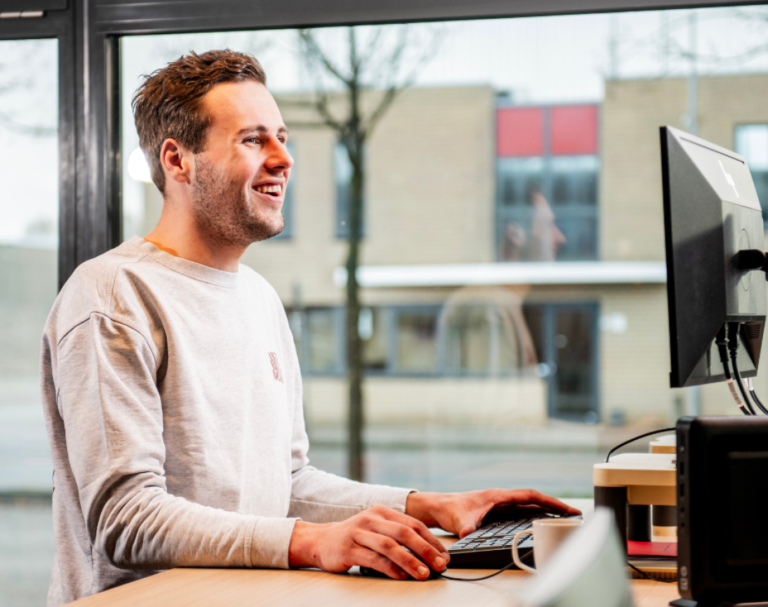 Tim Jansen uitvoerder sloop gww kantoor Rouwmaat Groenlo